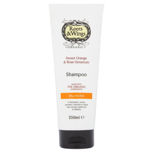 Roots and Wings_Roots & Wings Organic Sweet Orange & Rose Geranium Shampoo