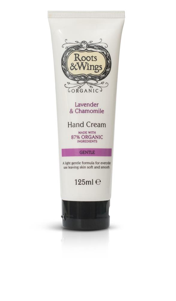 Roots and Wings_Organic Lavender & Chamomile Hand Cream 125ml