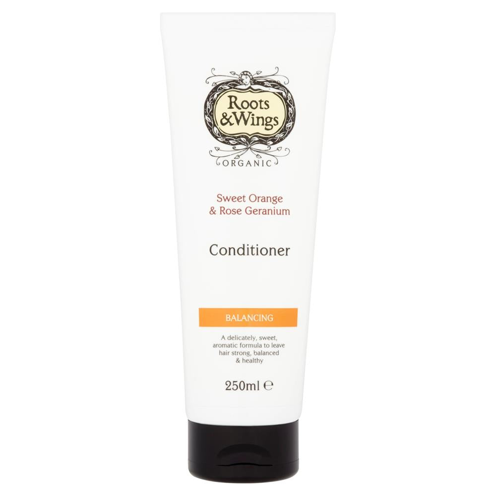 Roots and Wings_Organic Sweet Orange & Rose Geranium Conditioner 250ml