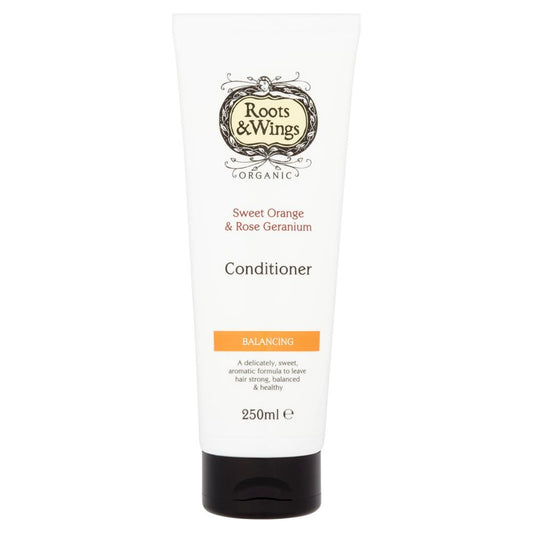 Roots and Wings_Organic Sweet Orange & Rose Geranium Conditioner 250ml