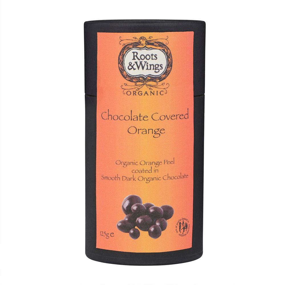 Roots and Wings_Roots & Wings Organic Chocolate Covered Orange 120g