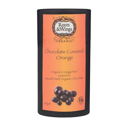 Roots and Wings_Roots & Wings Organic Chocolate Covered Orange 120g