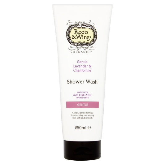 Roots and Wings_Organic Lavender & Chamomile Shower Wash 250ml