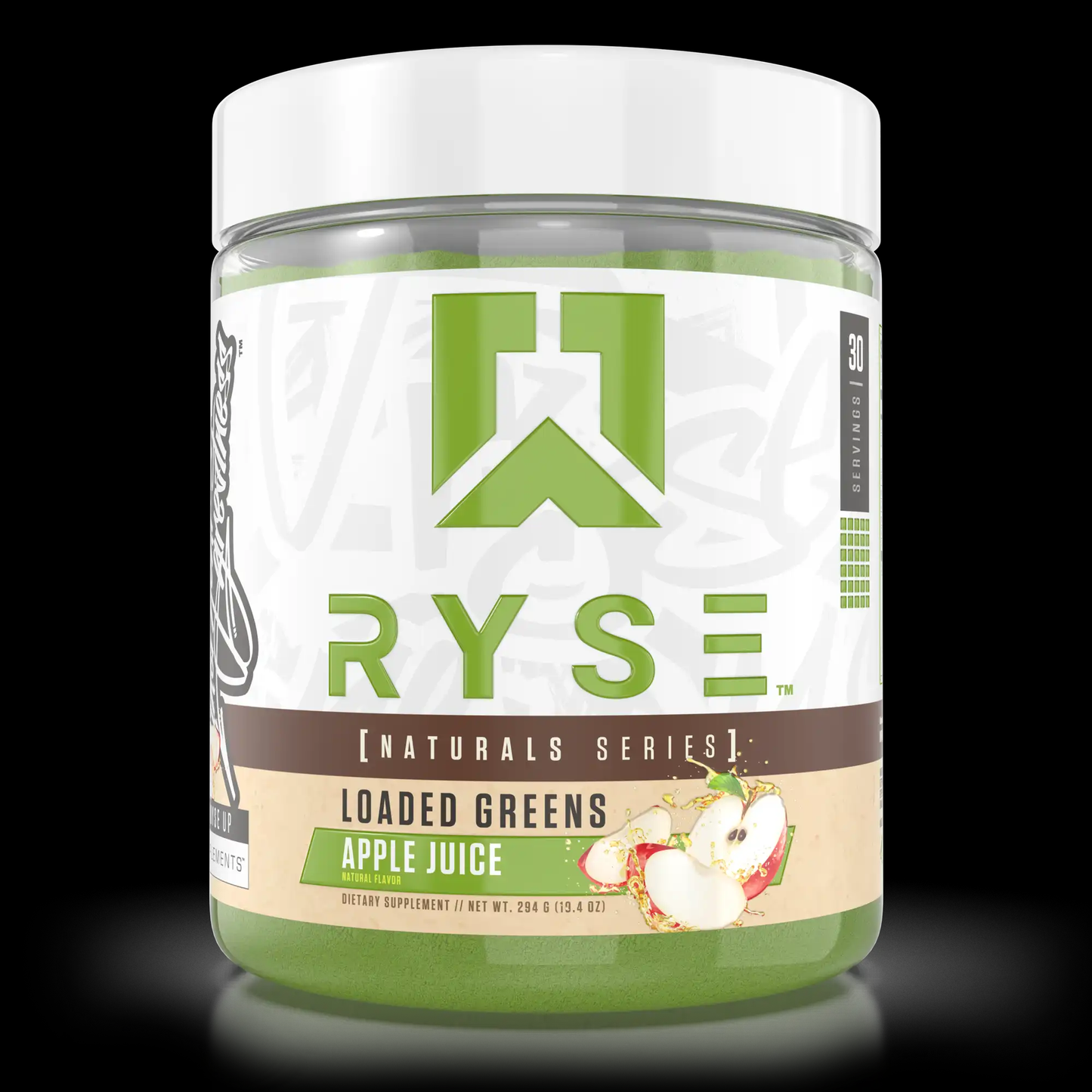RYSE Loaded Greens 234g Apple Juice