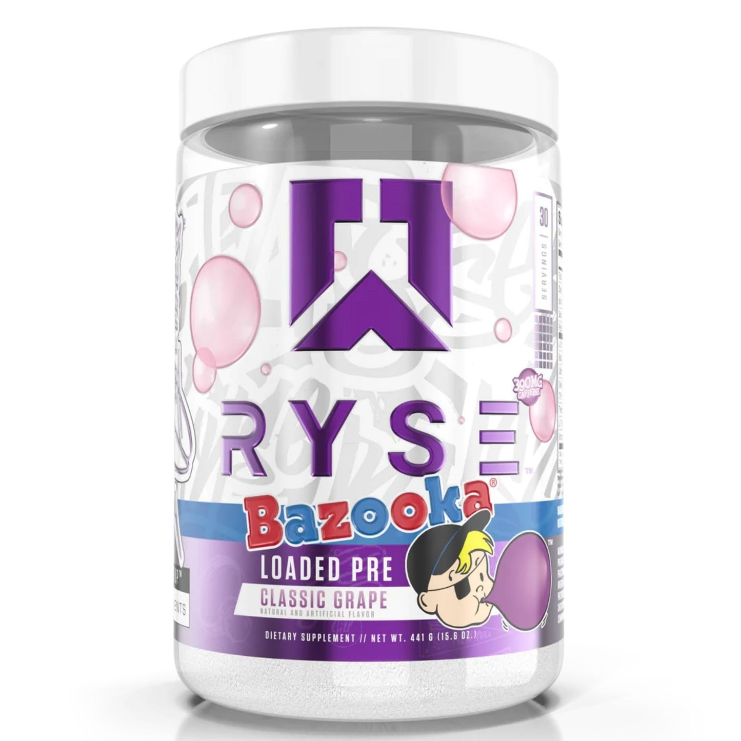 RYSE Loaded Pre  420g Bazooka Classic Grape