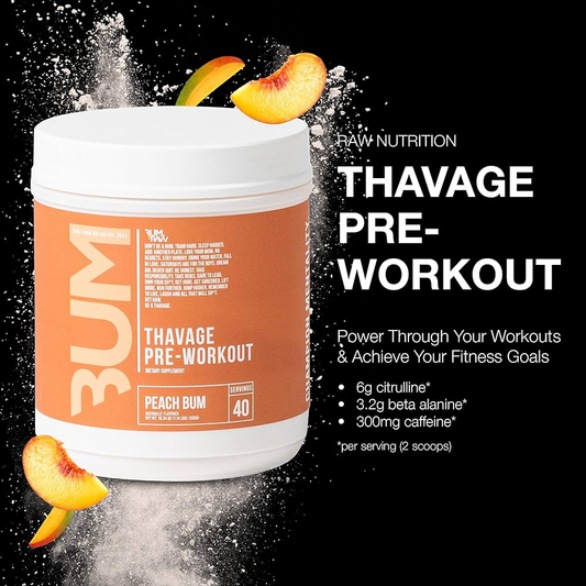 Raw Nutrition Thavage EU 520g Peach Bum