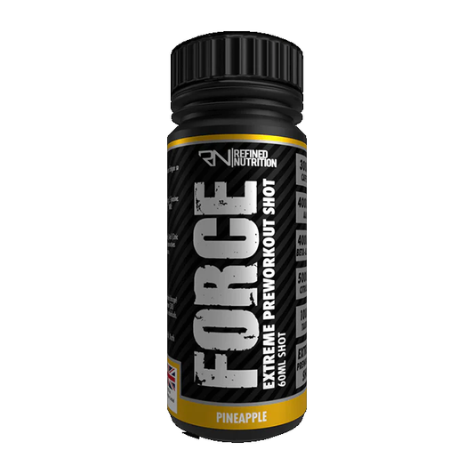 Refined Nutrition Force Extreme Stim Pre-workout Shots 12x60ml Pineapple