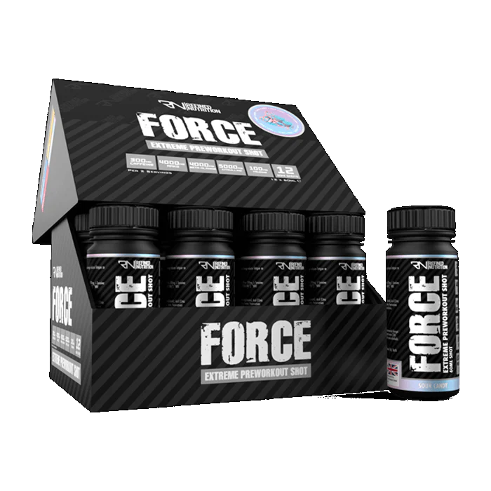 Refined Nutrition Force Extreme Stim Pre-workout Shots 12x60ml Pineapple