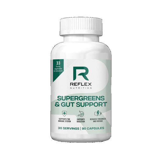 Reflex Nutrition Supergreens & Gut Support 90 Veg Caps