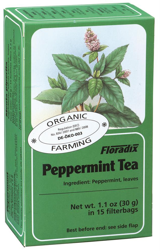 Floradix_Peppermint Organic Herbal Tea 15 filterbags