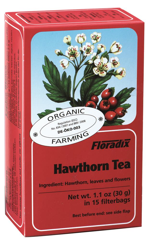 Floradix_Hawthorn Organic Herbal Tea 15 filterbags