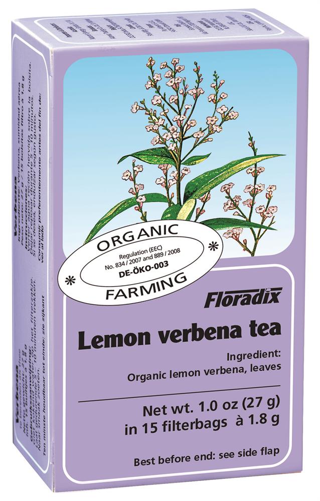 Floradix_Lemon Verbena Organic Herbal Tea 15 filterbags