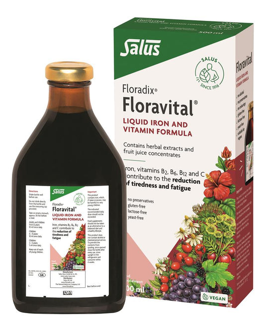 Floradix_Floravital Yeast & Gluten Free Liquid Iron Formula 500ml