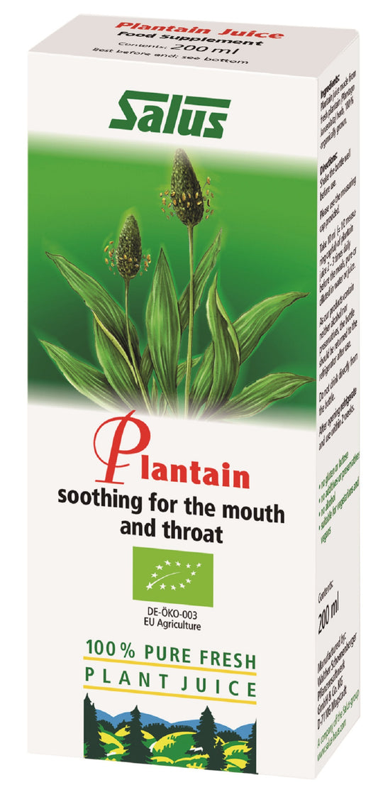 Salus_Plantain Organic Fresh Plant Juice 200ml