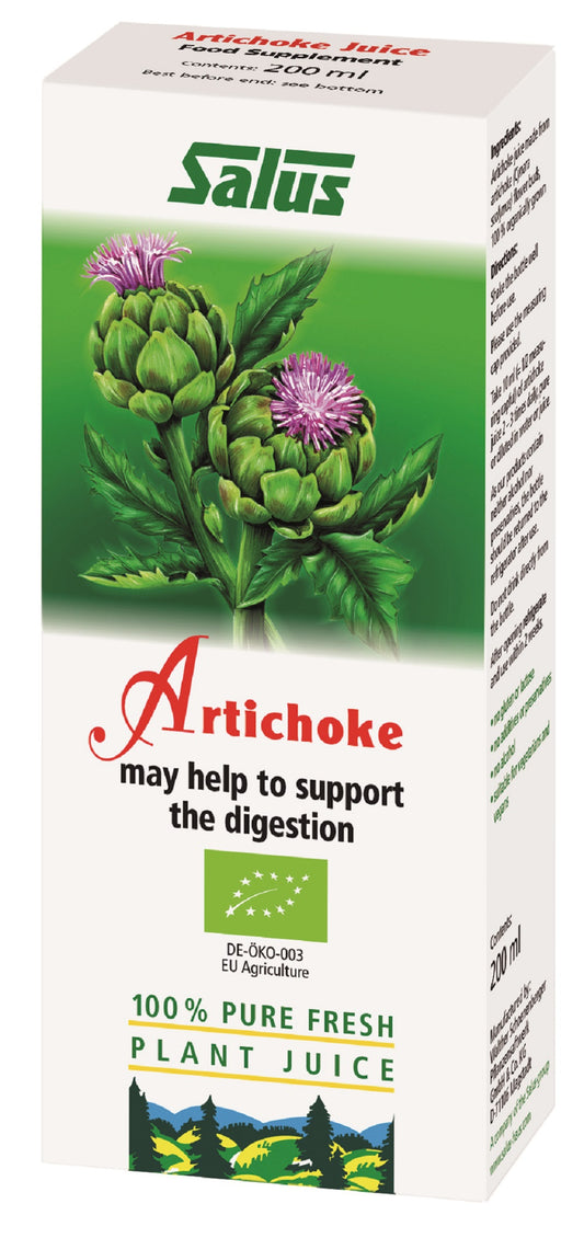 Salus_Artichoke Organic Fresh Plant Juice 200ml