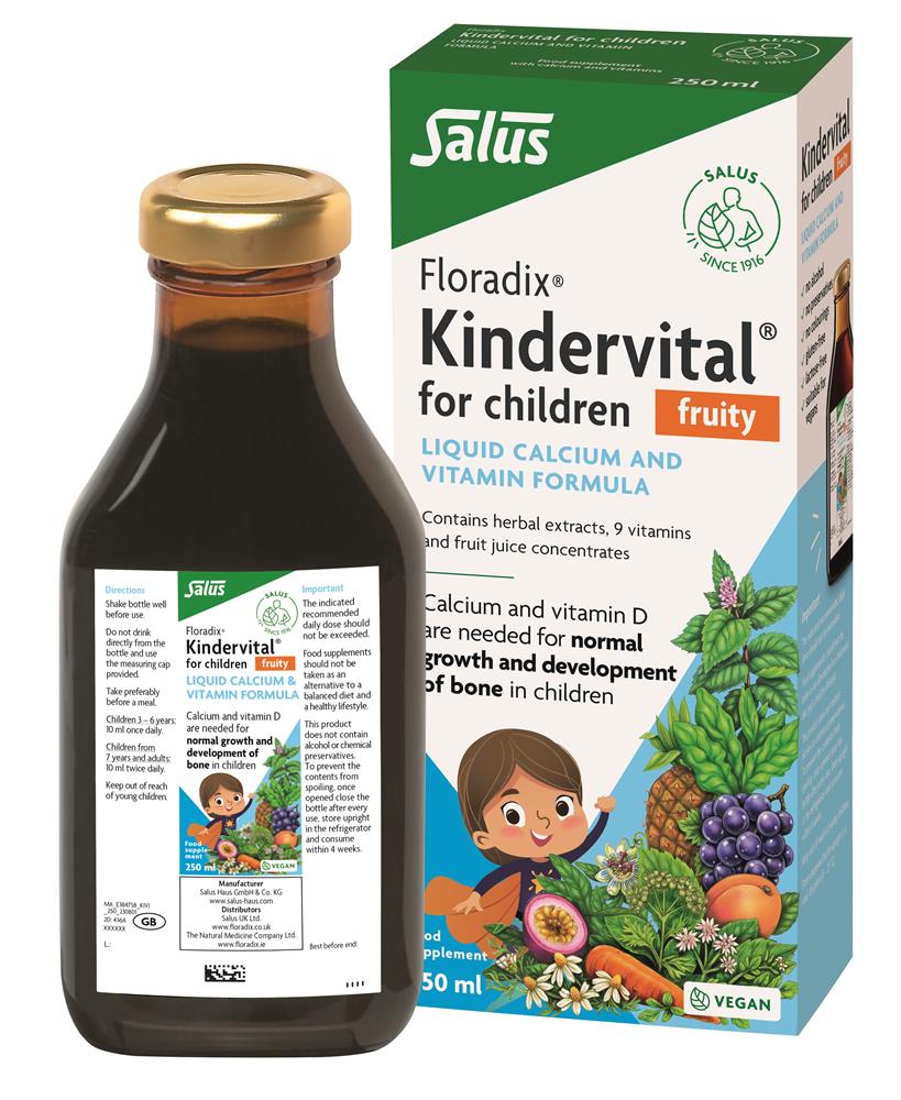 Floradix_New Improved Kindervital for Children Fruity Formula 250ml