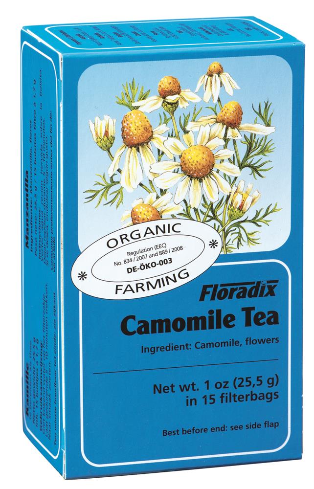 Floradix_Camomile Organic Herbal Tea 15 filterbags