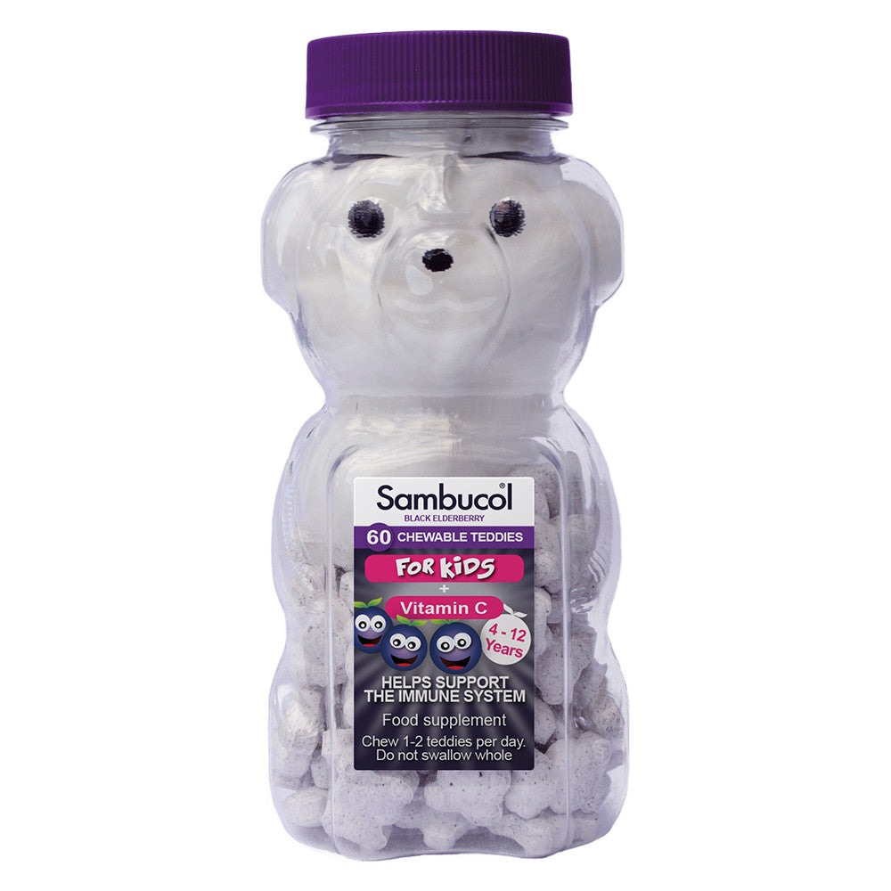 Sambucol_Chewable Teddies. Immune Support all year round