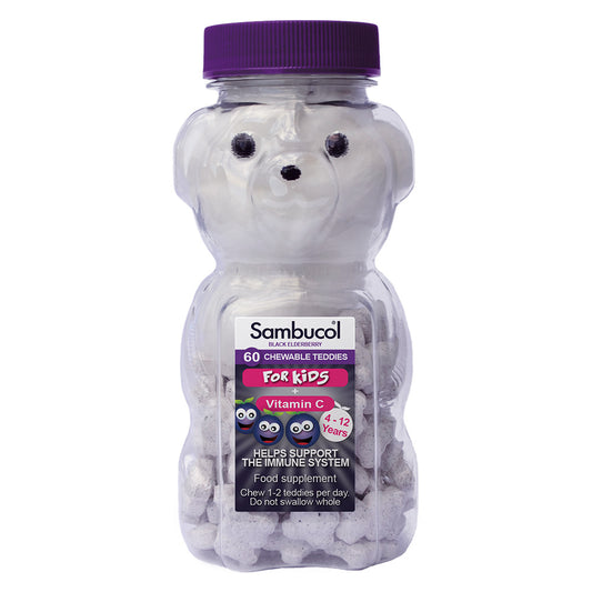 Sambucol_Chewable Teddies. Immune Support all year round