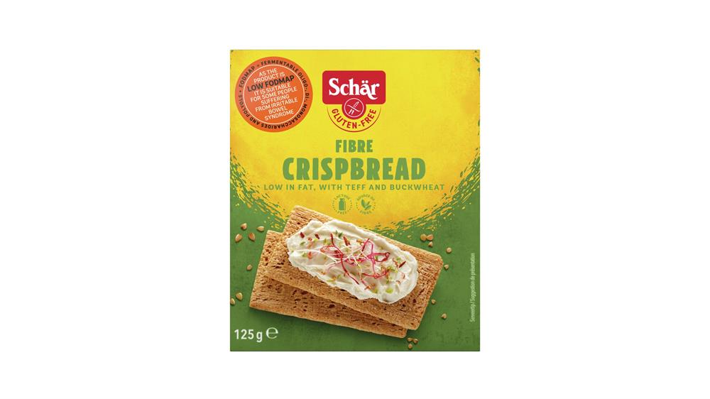 Schar_Gluten Free Crispbread Fibre 125g-pack of 6