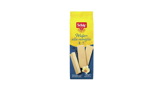 Schar_Gluten Free Vanilla Waffers 125g-Pack of 6