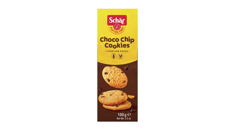 Schar_Gluten Free Choco Chip Cookies 100g-pack of 6