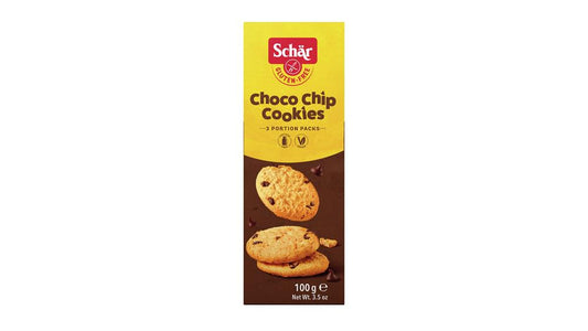 Schar_Gluten Free Choco Chip Cookies 100g-pack of 6