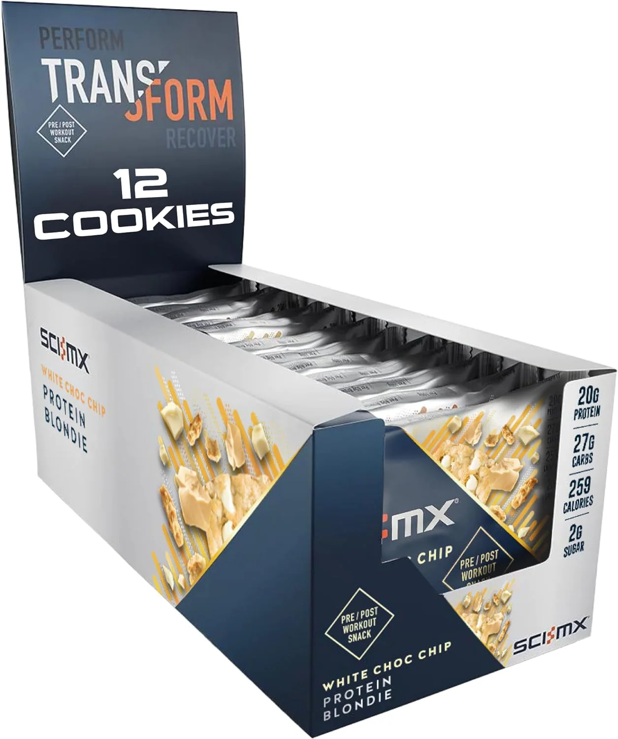 SCI-MX Blondie 12x65g White Choc Chip