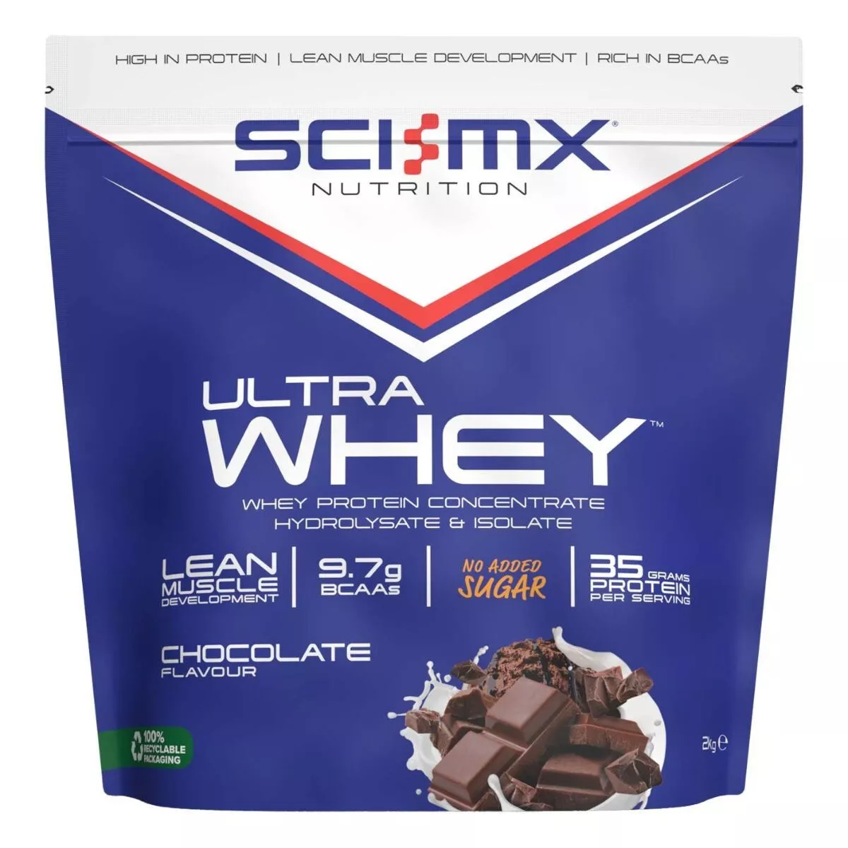 SCI-MX Ultra Whey 2kg Chocolate
