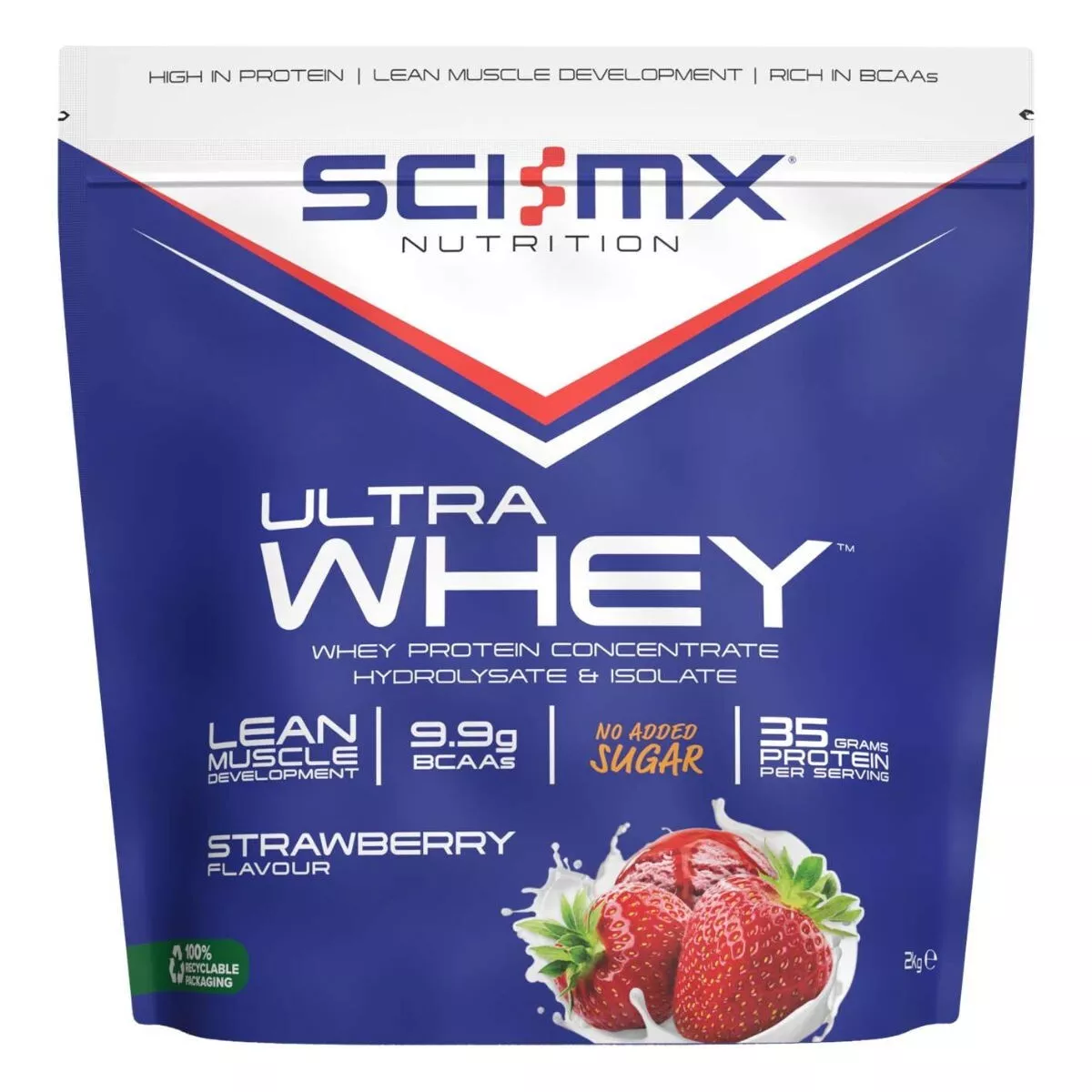 SCI-MX Ultra Whey 2kg Chocolate