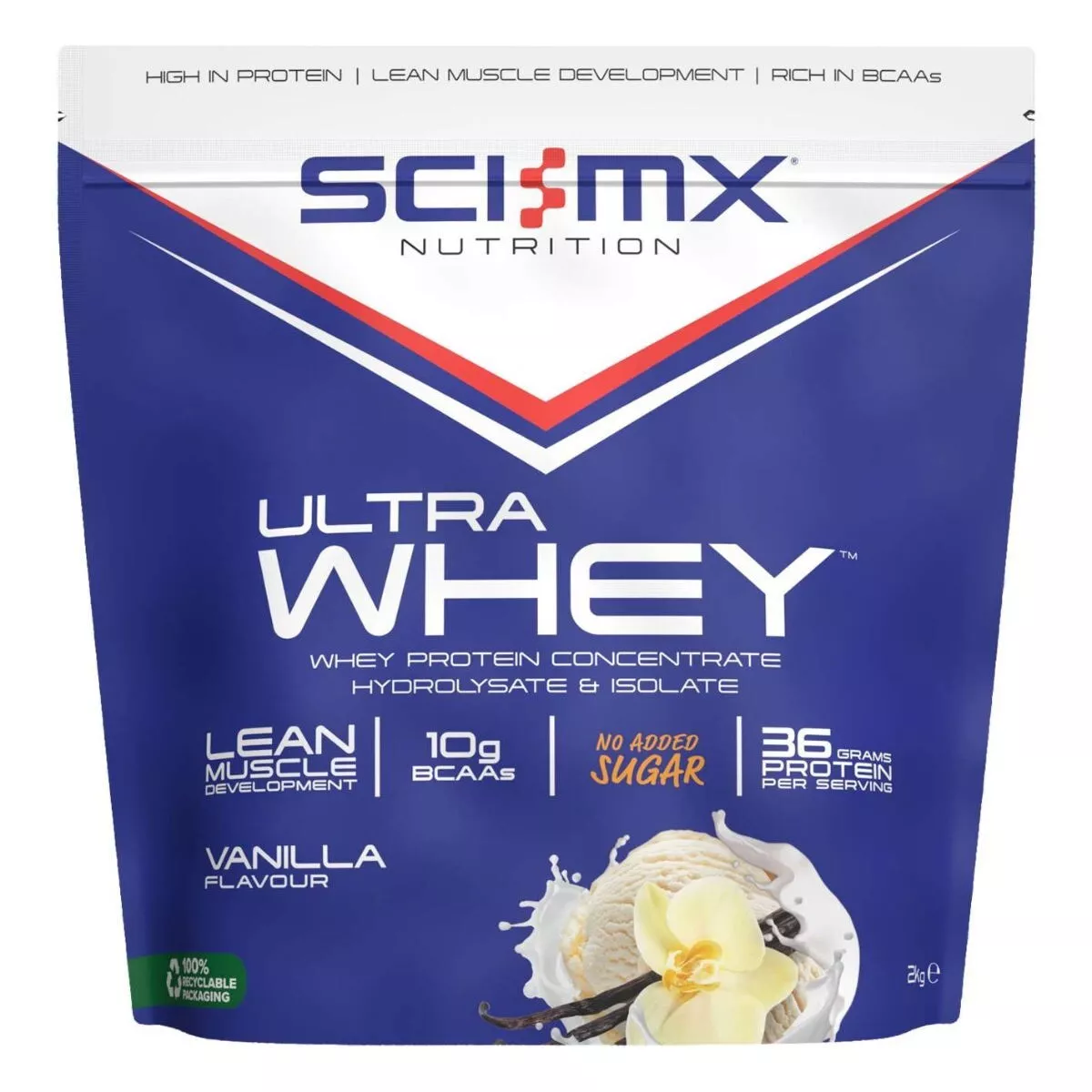 SCI-MX Ultra Whey 2kg Chocolate