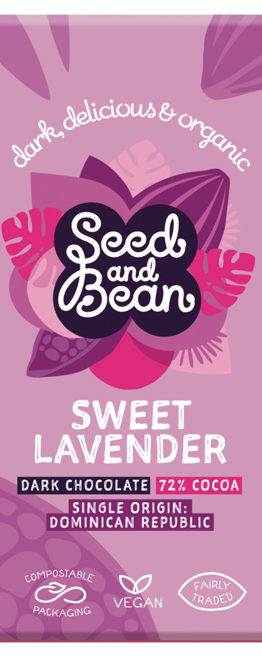 Seed & Bean_Org Extra Dark Lavender Bar 75g-pack of 5
