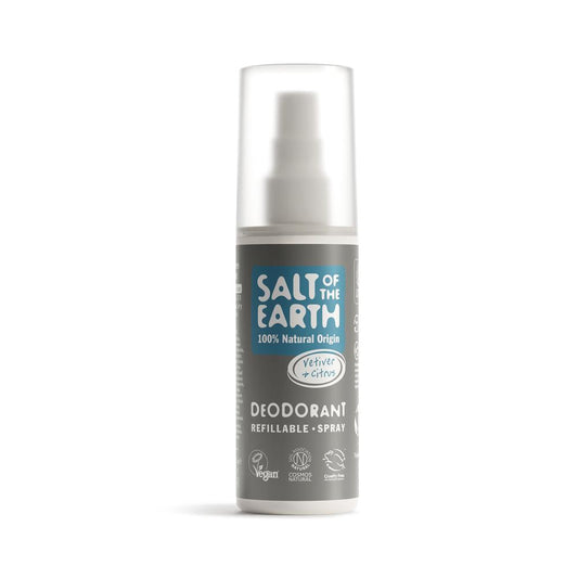 Salt Of the Earth_Vetiver & Citrus Natural Deodorant Spray for Men 100ml
