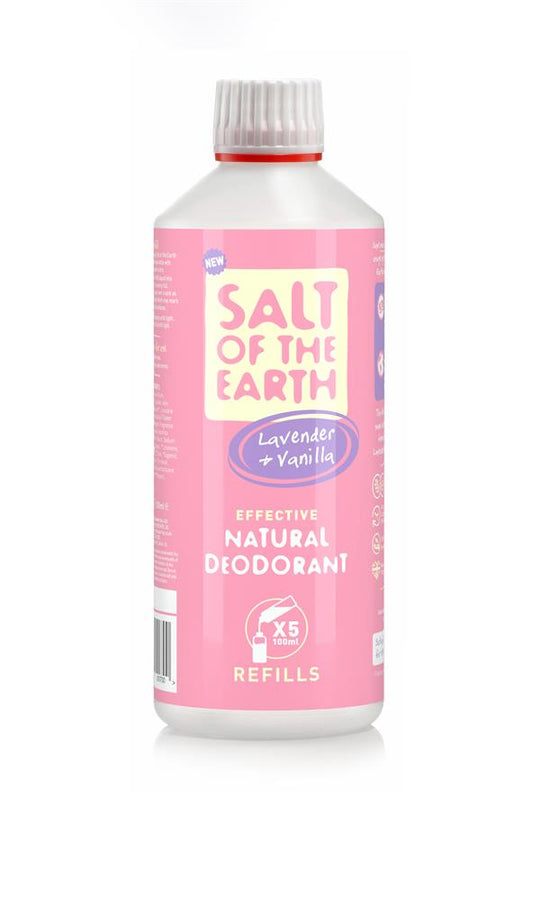Salt Of the Earth_Lavender & Vanilla Refill 500ml