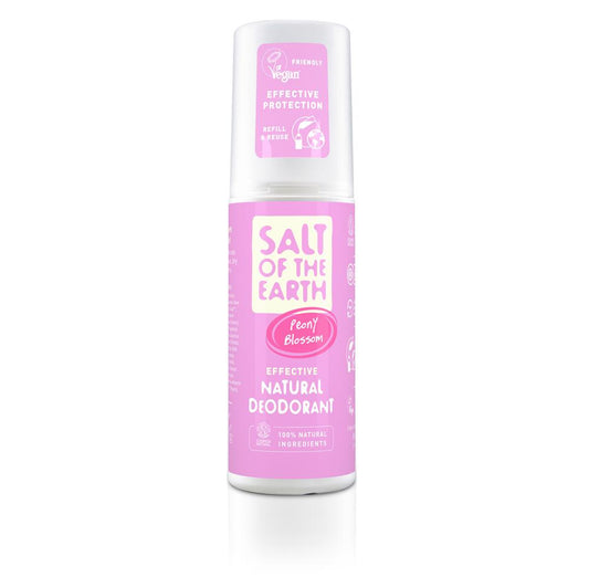Salt Of the Earth_Peony Blossom Natural Deodorant Spray 100ml