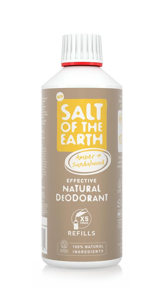 Salt Of the Earth_Amber & Sandalwood Refill 500ml