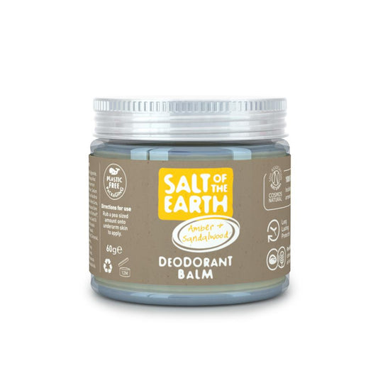 Salt Of the Earth_Amber & Sandalwood deodorant balm 60g