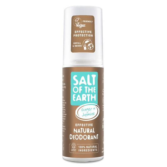 Salt Of the Earth_Ginger & Jasmine Deodorant Spray 100ml