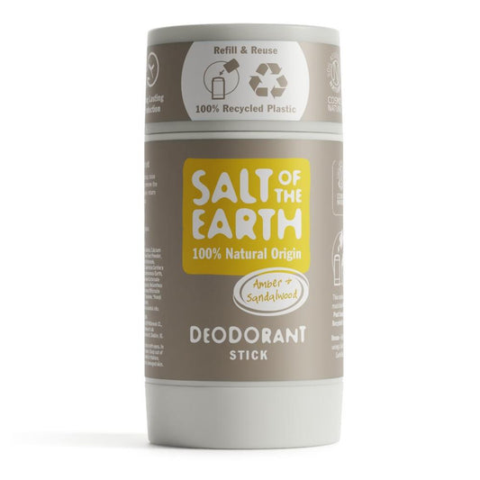 Salt Of the Earth_Amber & Sandalwood Deodorant Stick 84g
