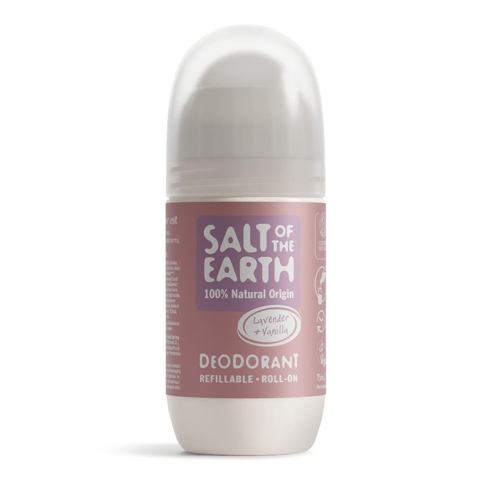 Salt Of the Earth_Lavender & Vanilla Refillable Roll-On Deodorant 75ml
