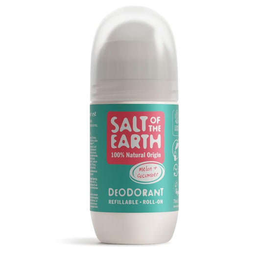 Salt Of the Earth_Melon & Cucumber Refillable Roll-On Deodorant 75ml