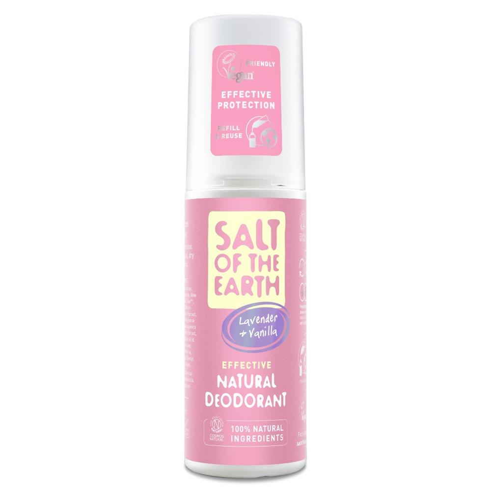 Salt Of the Earth_Lavender & Vanilla Natural Deodorant Spray 100ml