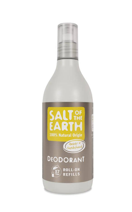 Salt Of the Earth_Amber & Sandalwood Roll-On Refill Deodorant