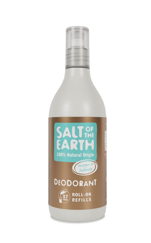 Salt Of the Earth_Ginger & Jasmine Roll-On Refill Deodorant 525ml