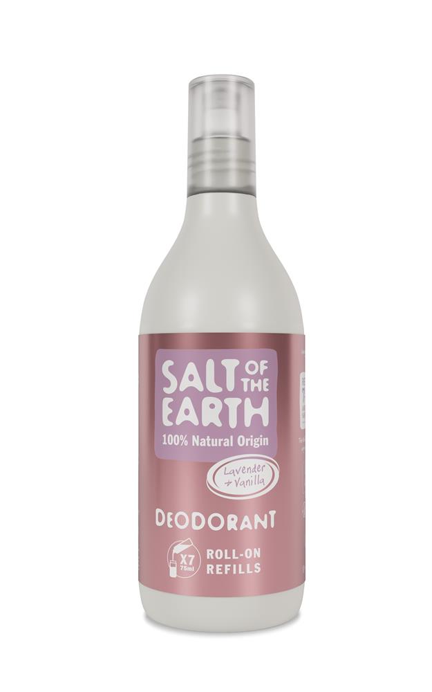 Salt Of the Earth_Lavender & Vanilla Roll-On Refill Deodorant 525ml