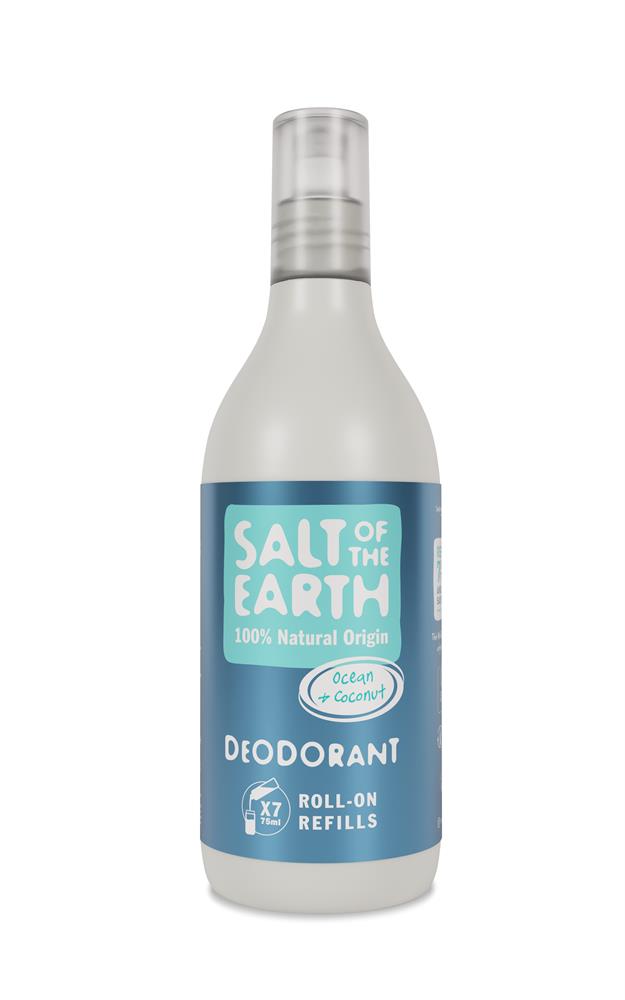 Salt Of the Earth_Ocean & Coconut Roll-On Refill Deodorant 525ml