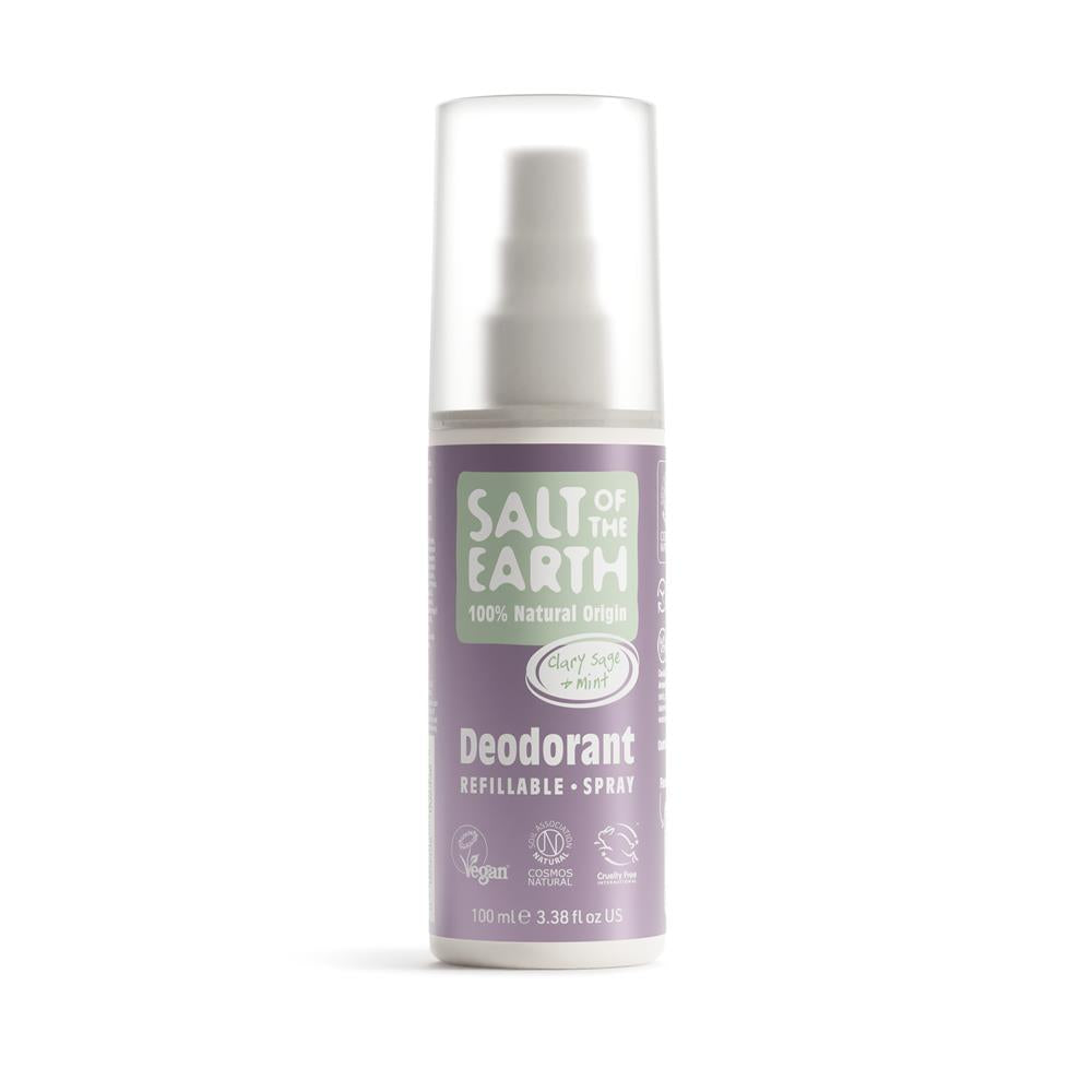 Salt Of the Earth_Clary Sage & Mint Deo Spray 100ml