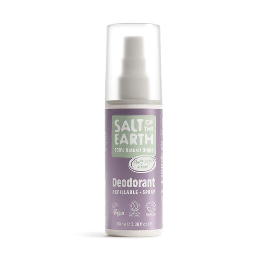 Salt Of the Earth_Clary Sage & Mint Deo Spray 100ml