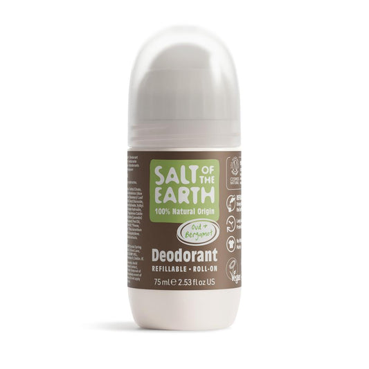 Salt Of the Earth_Oud & Bergamot Refillable Roll on 75ml