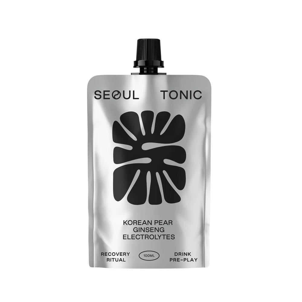 Seoul Tonic_Seoul Tonic Korean Pear & Electrolyte 'pre-play' Drink. 100ml-Pack of 12